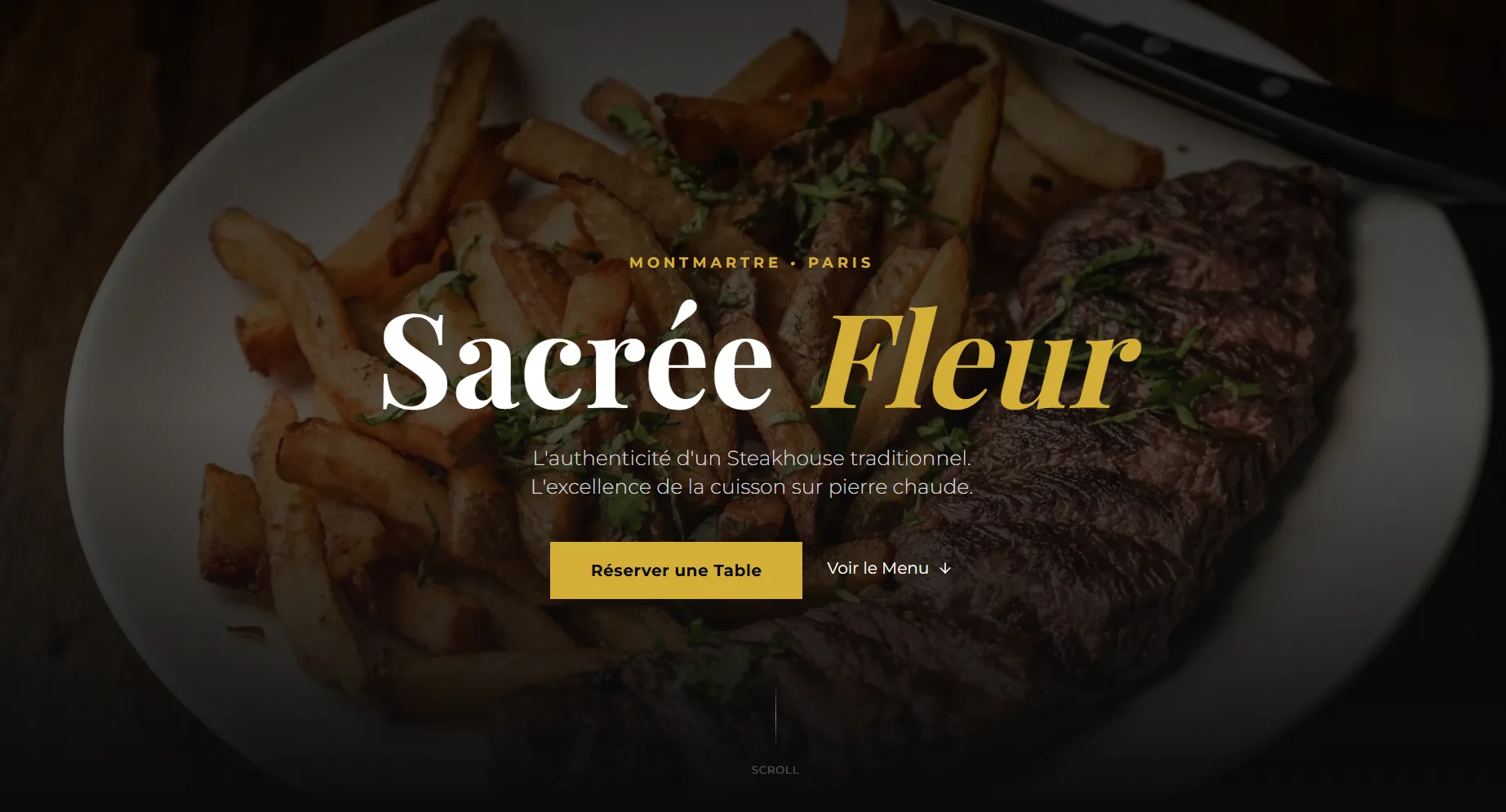 Sacrée Fleur | L'Expérience Steakhouse Réinventée